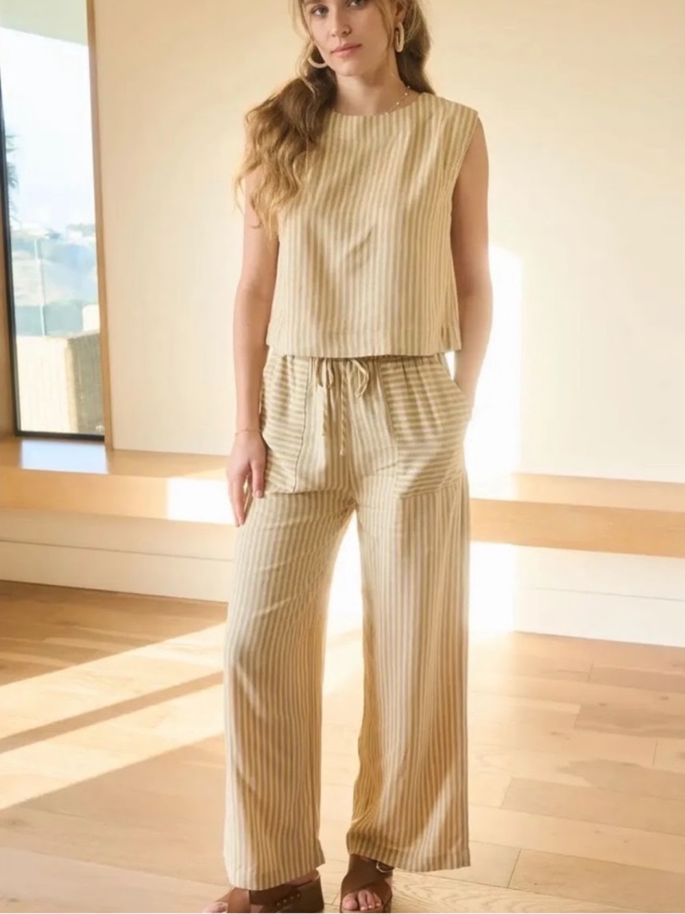 Blu Pepper Tank and Pant Set